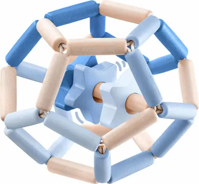 Immagine prodotto di Selecta Sternentanz Greiflingsball, Babyspielzeug, Greifspielzeug, Spielball, Blau, 11.5 cm, 64022