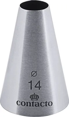 Produktbild von Lochtülle, Edelstahl 18/10, Ø4 - 14 mm wählbar, seidenmatt : 14 mm Variante: 14 mm