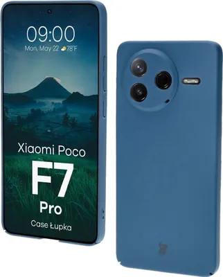 Produktbild von Handyhülle für Xiaomi Poco F7 Pro, Bizon Case Lupka, Blau