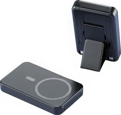Produktbild von Powerbanks, Powerbank für Magsafe, 10000mAh Magnetische Power Bank, 22.5W, Mit Klappständer, LED-Anzeige, für iPhone 16/15/14/13/12/Pro/Pro Max Serie