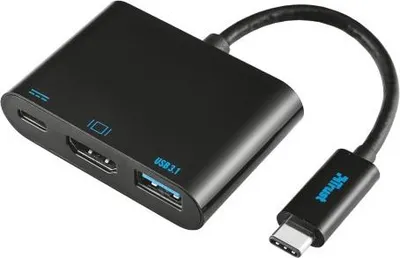 Image de Trust 21260 adaptateur graphique USB Noir