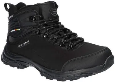 Produktbild von Winterstiefel, Softshell, Tripletex-Membran, Winterschuhe isoliert, rutschfest, Schnürung| American Club, Wt56/23, Schwarz 41