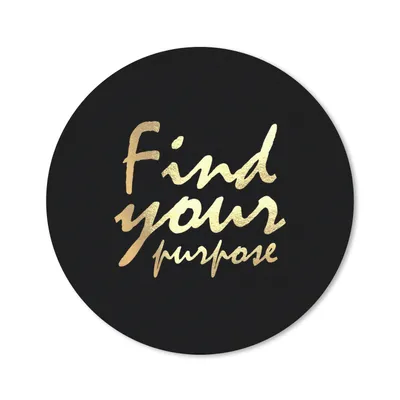 Produktbild von MuchoWow® Mauspad Mousepad Zitat - Leben - Gold - Schwarz 40x40 cm - Mousepads - Maus Mat - Pad - Mausunterlage - Schreibtisch Accessoires