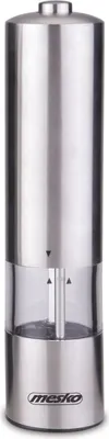 Produktbild von Mesko | Elektrische Pfeffermühle | MS 4432 | Stromversorgung: 4 x Typ AA Batterien | Edelstahl
