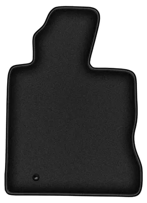 Produktbild von Fahrermatte Velours für Chrysler PT Cruiser 2000-2010 (Cabrio/Schrägheck) – 1-tlg, Schwarz, passgenau – Wielganizator DURBAN