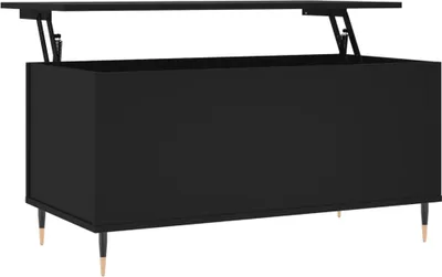 Obrázek produktu pro vidaXL Konferenční stolek černý 90x44,5x45 cm Dřevěný materiál