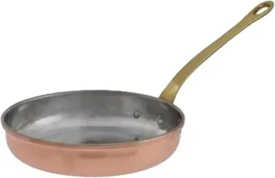 Produktbild von Bratpfanne, Kupferpfanne - aus Kupfer und Messing, 22cm