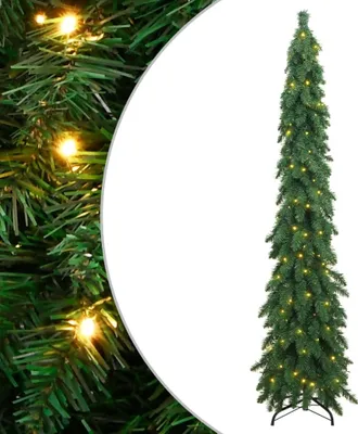 Obrázok produktu pre Umelý predsvietený vianočný stromček so 130 LED 210 cm