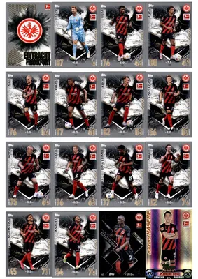 Produktbild von Topps Match Attax Bundesliga - 2023/24 - Mannschaftspaket - Eintracht Frankfurt
