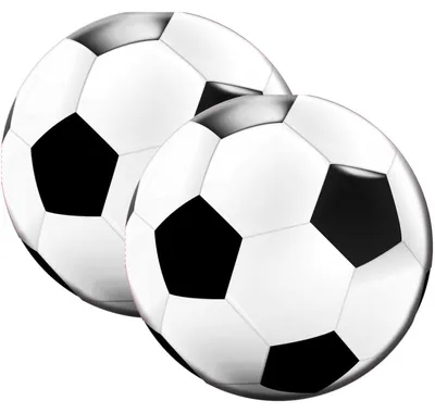 Produktbild von Servietten Fussball, 33x33cm, 20er-Pack