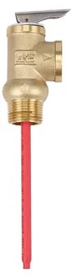 Imagen del producto de Válvula de seguridad de 0,7 MPa, conexión BSP de 3/4 de pulgada