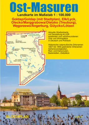 Obrázek produktu pro Mapa Východní Mazursko