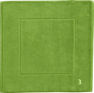 Produktbild von Möve Badteppich Superwuschel" apfelgrün 60x60 cm"