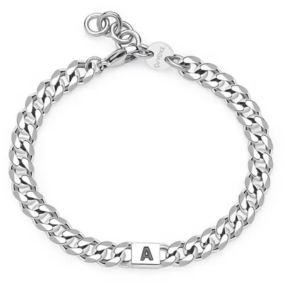 Obrázek produktu pro Náramky Sagapò Silver Collection Monogram - muž