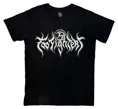 Produktbild von Foo Fighters - T-Shirt für Herren/Damen Uni RO15616 (XL) (Schwarz)