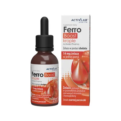 Produktbild von ActivLab Pharma FerroBoost, krople, 30 ml