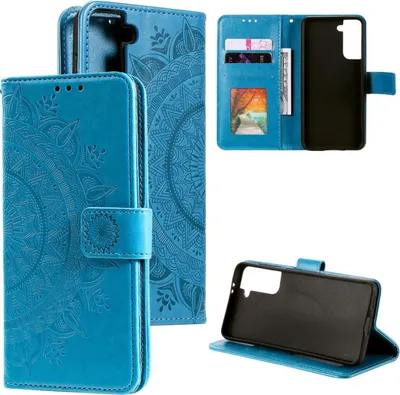Produktbild von Hülle für Samsung Galaxy S21 Handyhülle Flip Case Cover Schutzhülle Tasche Mandala