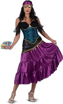Image de Mum Mysterious Pythia costume Purple L Purple L