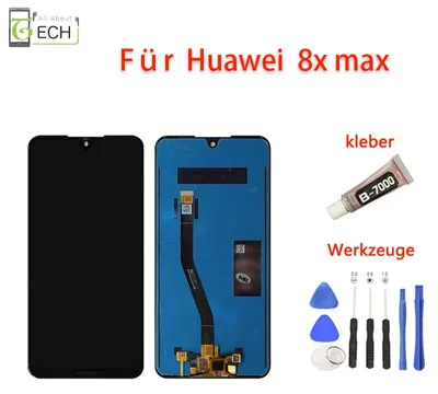 Produktbild von LCD Display für Huawei Honor 8x Max Touch Screen Bildschirm Werkzeuge Kleber
