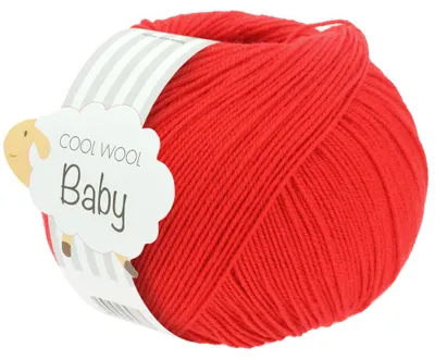 Produktbild von Lana Grossa - Cool Wool Baby 0293 rot