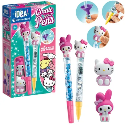Image de Idea Art Mini Pen Factory Hello Kitty et ses amis Clementoni 18433