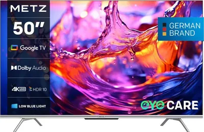 Obrázok produktu pre Metz 50MUD7000Z, 127 cm (50"), 3840 x 2160 px, LED, Smart TV, Wi-Fi, Čierna