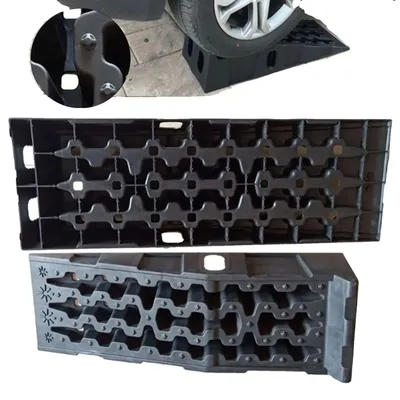 Obrázek produktu pro Podpěra pro údržbu automobilů, plast PP, 92 cm x 32 cm x 32 cm, nosnost 7257,48 kg, výška zdvihu 17 cm, černá