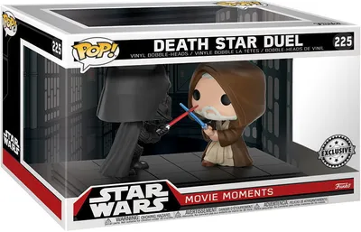 Produktbild von Star Wars - Death Star Duel Movie Moments 225 Exclusive - Funko Pop! - Vinyl Fig