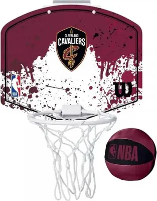 Produktbild von Wilson Team Mini Hoop Nba Cavaliers Set Mit Ball Und Mini-basketballkorb Mehrfarbig  Mehrfarbig One Size