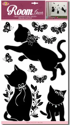 Produktbild von Wanddekorationen, Katzen
