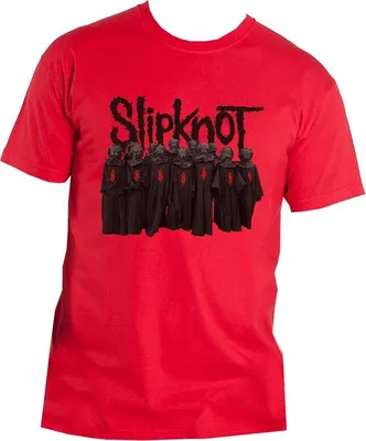 Obrázek produktu pro Slipknot - Tričko pro muže/dámy Uni RO2797 (L) (Červená)