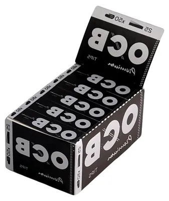 Produktbild von OCB Filtertips perforiert Slim, 3 Boxen (75 Heftchen)
