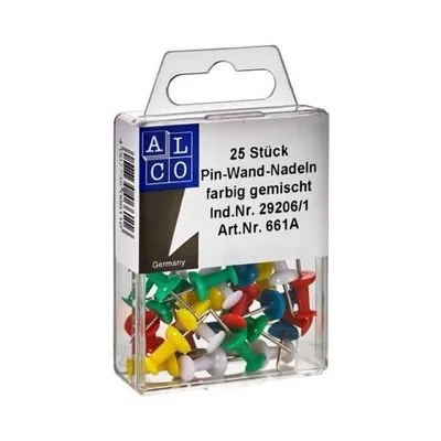Produktbild von Pinnwandnadel 7,5mm sortiert VE=25 Stück
