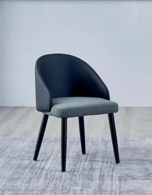 Immagine prodotto di Sedie da pranzo monoposto grigio-blu Sedie da pranzo di design