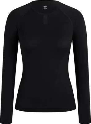 Produktbild von Rapha Merino Langarm-baselayer Schwarz S Damen Schwarz S