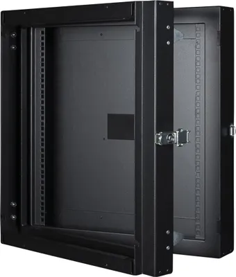 Produktbild von LOGON RWMD12UBL, Wandmontiertes Regal, 12U, 80 kg, Schwarz