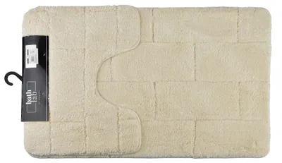Zdjęcie produktu dla Zac Komplet 2 Dywaników Łazienkowych 50X37Cm 50X80Cm Kremowy