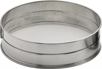 Produktbild von WEIS Mehlsieb Edelstahl 18/10, Höhe: 80 mm, ø: 260 mm