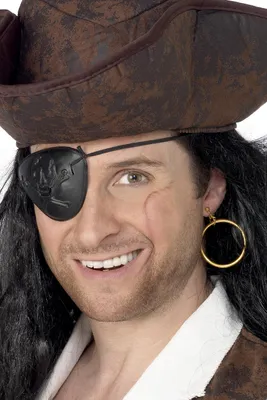 Immagine prodotto di Occhiale e orecchino da pirata