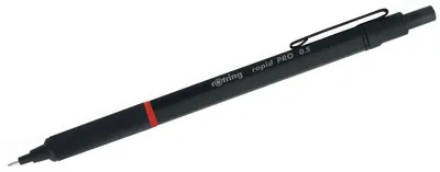 Obrázek produktu pro ROTRING Feinminenstift rapid PRO Matt Schwarz FM 0,5mm Geschenkbox