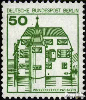 Produktbild von Briefmarken Berlin (West) 1980 Mi 615A R mit Zählnummer gestempelt Burgen und Schlösser
