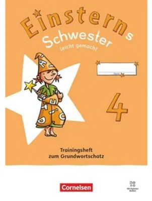 Immagine prodotto di Einsterns Schwester 4. Schuljahr - Leicht gemacht - Sprache und Lesen - Neubearbeitung 2022 - Trainingsheft zum Grundwortschatz -