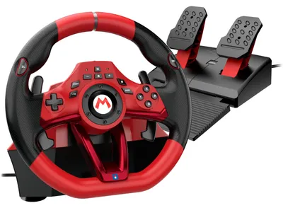 Productafbeelding van Switch-stuurwiel HORI Pro Deluxe, Mario Kart