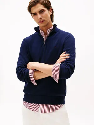 Immagine prodotto di tommy hilfiger maglie uomo tommy hilfiger mw0mw28049 dw5 desert sky