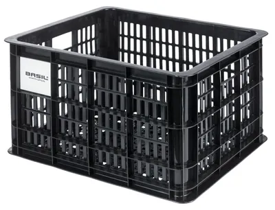 Image de Basil Panier pour vélo Crate , noir, M