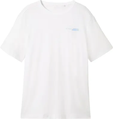 Produktbild von Tom Tailor Printed 1040821 Kurzarm-t-shirt Weiß S Mann Weiß S