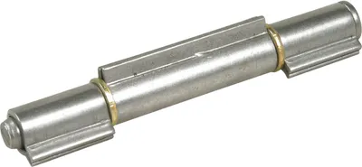 Immagine prodotto di Cerniera a saldare in 3 pezzi - Cerniera a saldare con linguetta a I 902, altezza cerniera 120 mm, ø 15 mm, acciaio inossidabile