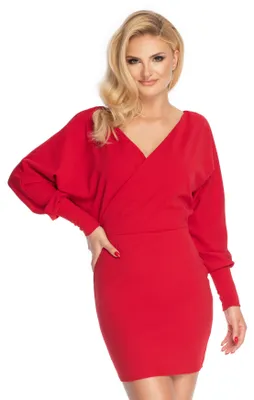 Zdjęcie produktu dla PeeKaBoo Damska mini sukienka Andulfus Red Jeden rozmiar