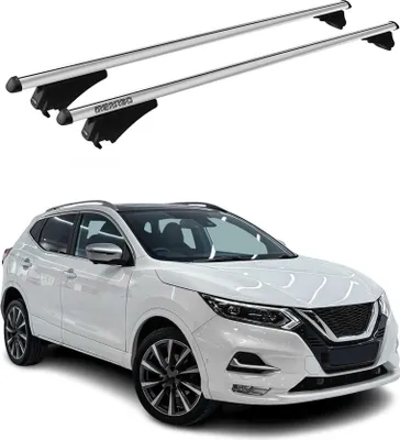 Obrázok produktu pre Tiger priečne strešné nosiče pre Nissan Qashqai Dualis 2017–2025, šedé