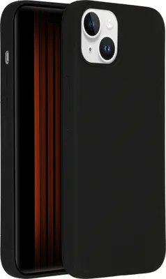Produktbild von Accezz Liquid Silikoncase mit MagSafe iPhone 15 Plus - Schwarz